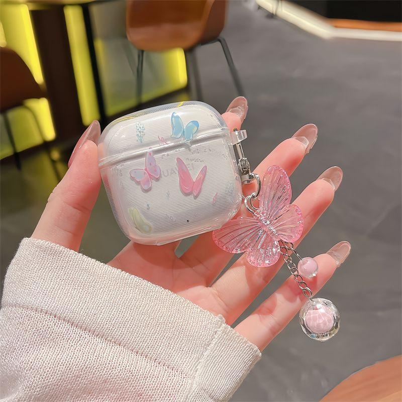 Puppy for Huawei Freebuds4/4e Bluetooth Earbuds Case Pro3/4/6i Protective Case SE2/3 Glory X7/X8 Earphone Sleeves Small Yellow Duck Butterfly Tide