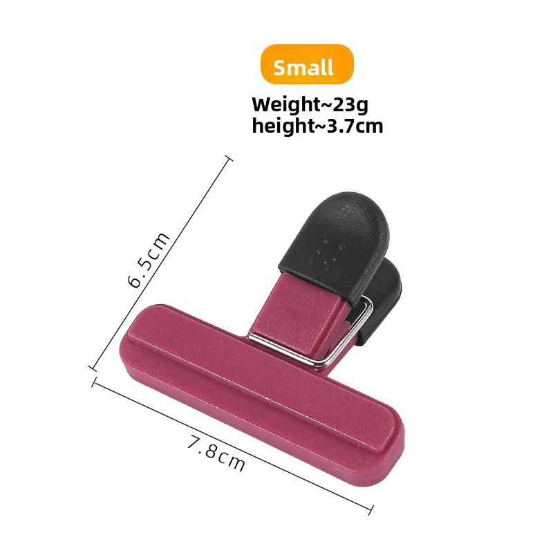 

Клипсы для герметичной упаковки для хранения свежести, для домашних снеков, пищевой пластик, современный простой стиль, оптовая продажа Small розы красного