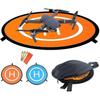Plataforma de Aterrizaje para Drones, Plataformas de Aterrizaje Universales Impermeables Portátiles Plegables