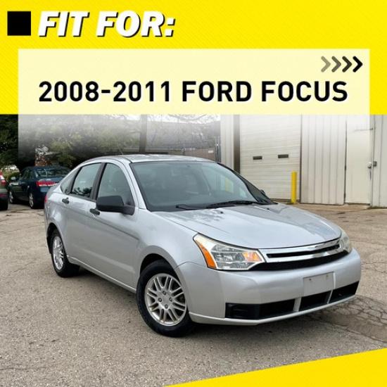 For 2008-2011 Ford Focus Driver LH Exterior Door Handle And Bracket Primed EOOK