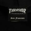 THRASHER Parker XL black Back brushed Men's Used