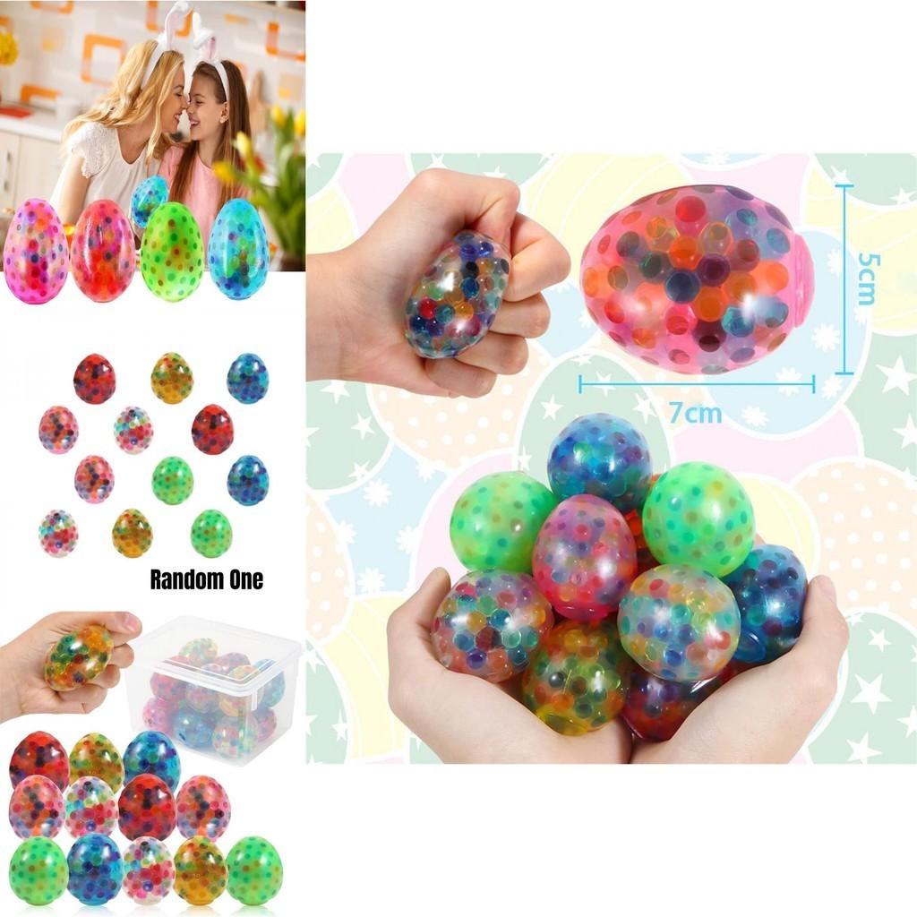 Easter Egg Squishy Stress Ball Toy Realistic Egg Design Wholesale