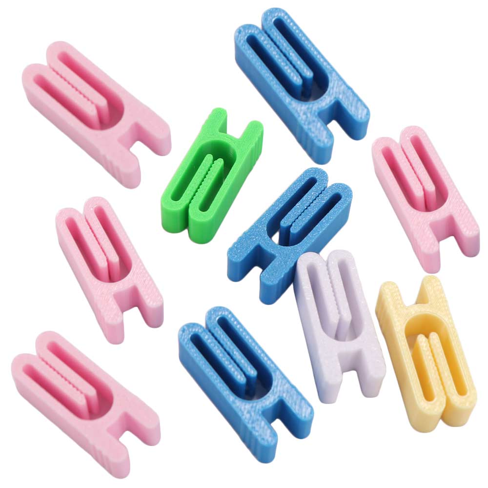 10PCS Plastic Food Packaging Clips Moisture Proof Fresh-Keeping Clamp Bag Sealing Clips  Kitchen Use