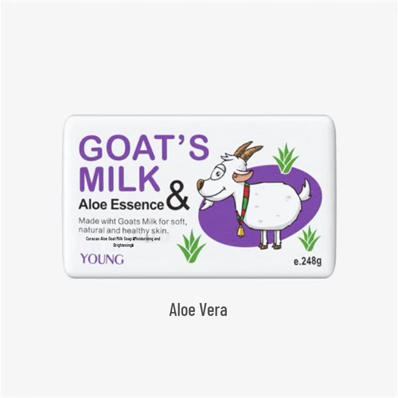 YOUNG Aloe Vera Goat Milk Soap 3-Bar Set