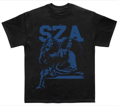 Sza Lana Album T-Shirt Herren und Damen Baumwoll-Tees Retro Hip Hop Sza T-Shirt Unisex Kurzarm Streetwear Y2k Oberteile Herrenbekleidung