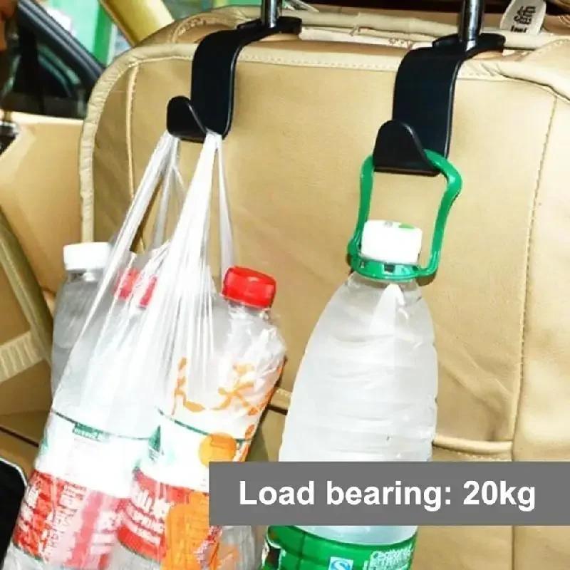 Car Mounted Hook Seat Back Hook Hidden Multifunctional Hook For Car Use Creative Back Hidden Storage Home Supplies