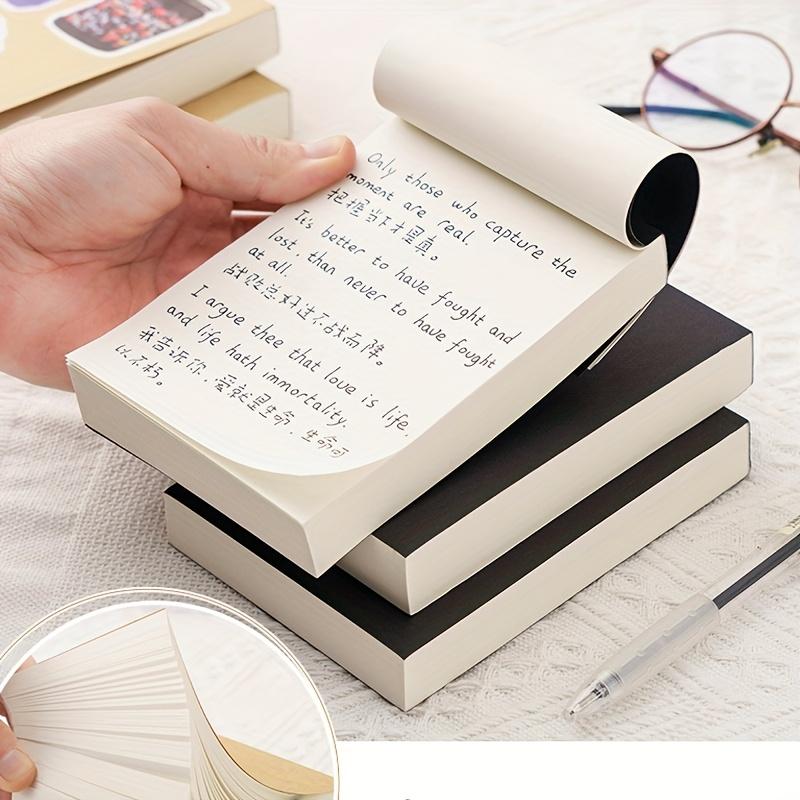 A6 Blank Draft Notebook, 250 Sheets, Easy To Peel Pages, Sketchbook for Painting and Writing