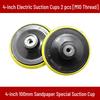 4-inch Stainless Steel Flocked Sandpaper Disc for Drill and Grinder Polishing.
