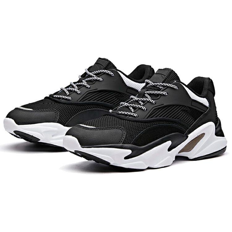 ANTA Casual Shoes Women's Low Top Black White 12848883-1