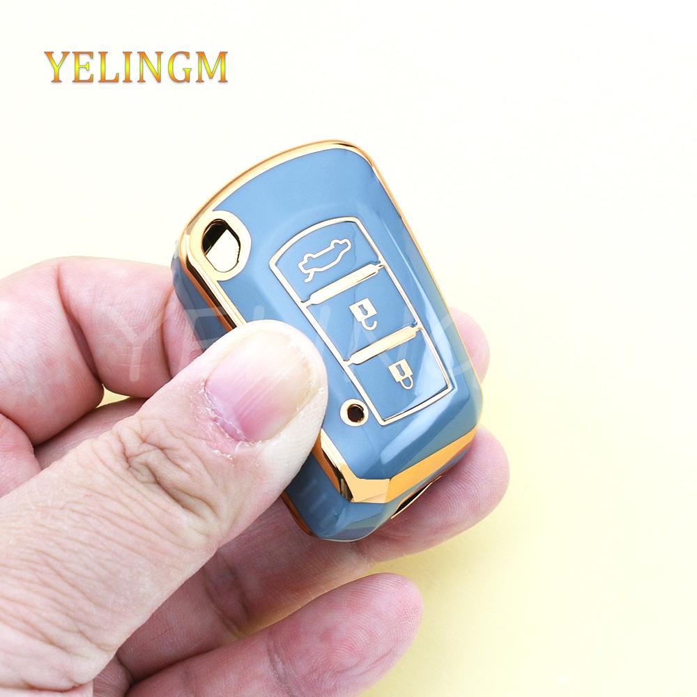 2/3 Buttons Tpu Car Key Cover Case For Mitsubishi Asx Ash Outlander Lancer Ex Galant Pajero L200 Protector Shell Fob Keychain