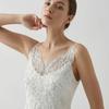 White Beaded Sequins Lace Patch Silver Sequin Wedding Dress Applique  Wedding Dress