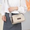 New Casual Shoulder Bag for Women, Trendy Solid Color Oxford Cloth Anti Splash, Simple and Versatile Fashion Crossbody Bag