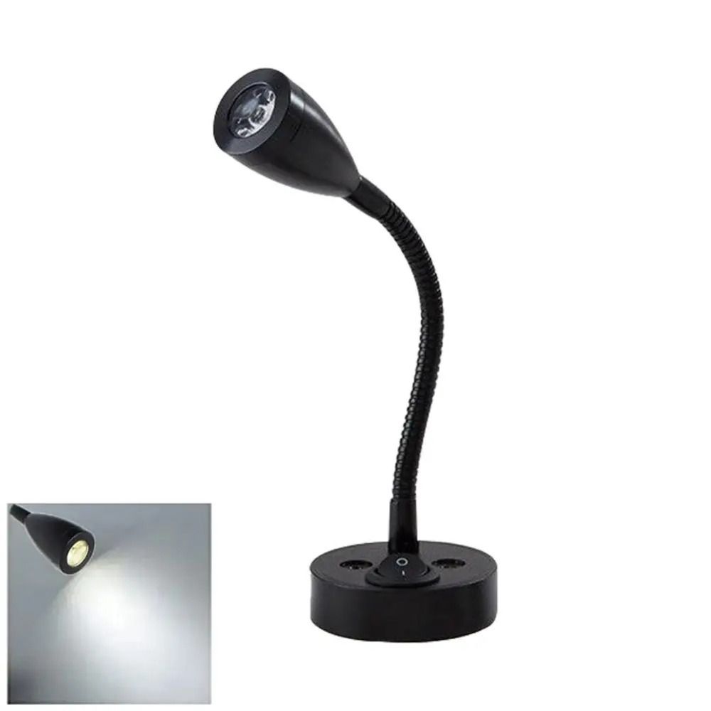 12V -24V LED RV  Spotlight 3W Wall Lamp Portable Interior Reading Lamp  Bedside