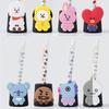 BT21 KALEMLİK / RJ, Shooky, Cooky, Mang, Van/BTS BANGTAN BOYS – BT21 x MONOPOLY KALEMLİK/ Orijinal Resmi Ürünler, KPOP, KBeauty