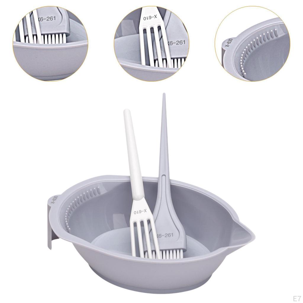Hair Coloring Tool ,Hair Dye Kit ,Professional DIY Color Silicone Salon Tool, Tinting Bowl