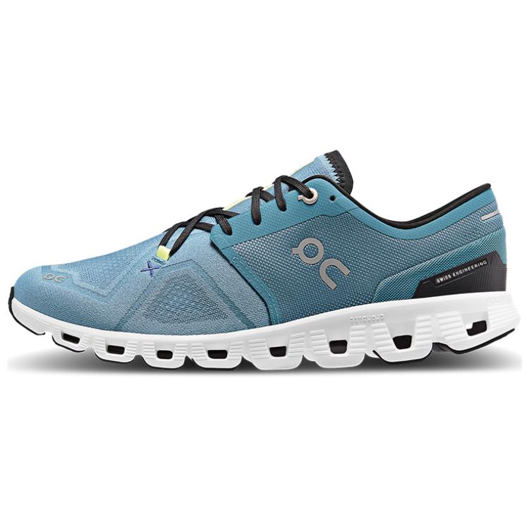 On Running Cloud X 3 Pewter White 60.98255 42
