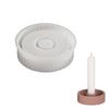 Unique Silicone Handmade Molds 3D Striped Pattern Candle Bases Moulds Suitable for Home Decors Enthusiasts Present
