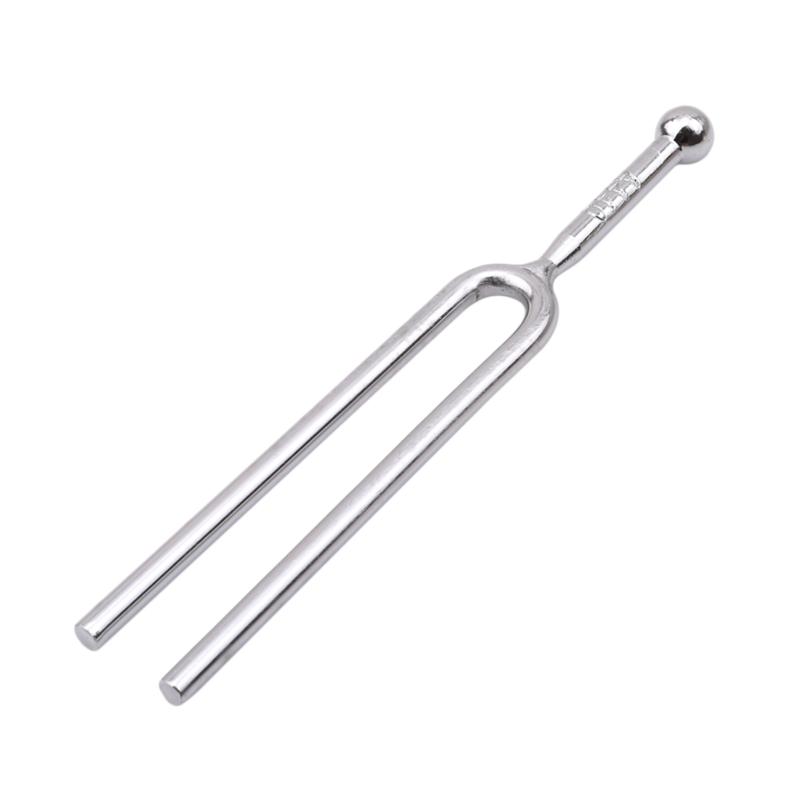 Medical Tuning Fork 440Hz A Tone Stainless Steel Violin Tuner Hammer Healing Sound Percussion Instrument Part Musical Instrument