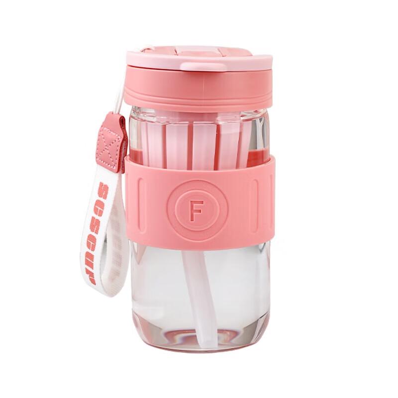 Borosilicate Glass Straw Cup