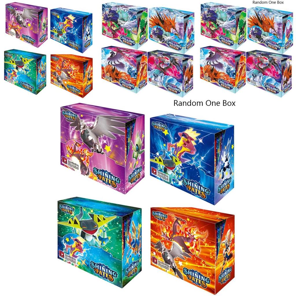 Ultimátní sbírka 360 kusů Pokémon karet s edicemi Sword Shield, Evolving Skies, Shining Fates