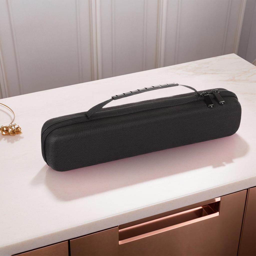 Flute Case Carrying Bag Shockproof High-Density EVA Pouch Straightener Curling Irons Styler Carry Bag for Musical Instruments