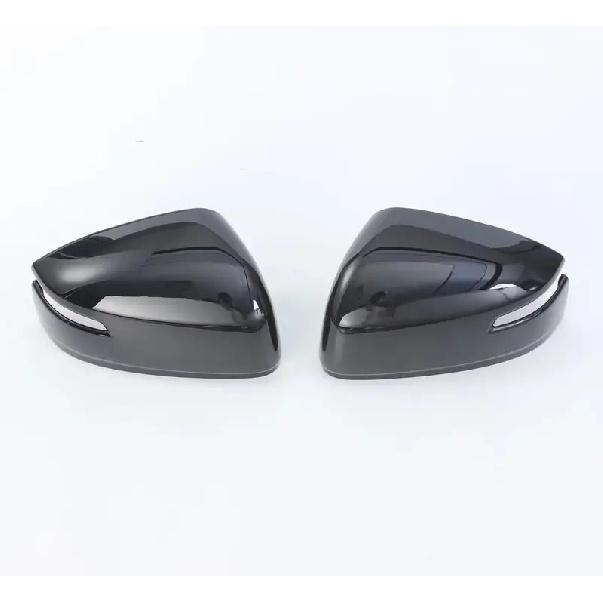 For Toyota Land Cruiser LC300    2024 ABS Glossy Black Door Car Rearview Mirror Cover Trims Car Styling Accessories
