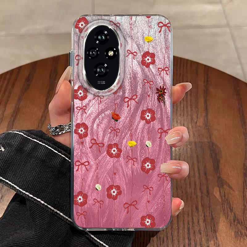 For Honor 400 Lite 200 Pro 200 Lite 5G Phone Cover Cartoon Cat Leopard Print Patterns Fashion Soft TPU Bumper For Honor 400 Lite