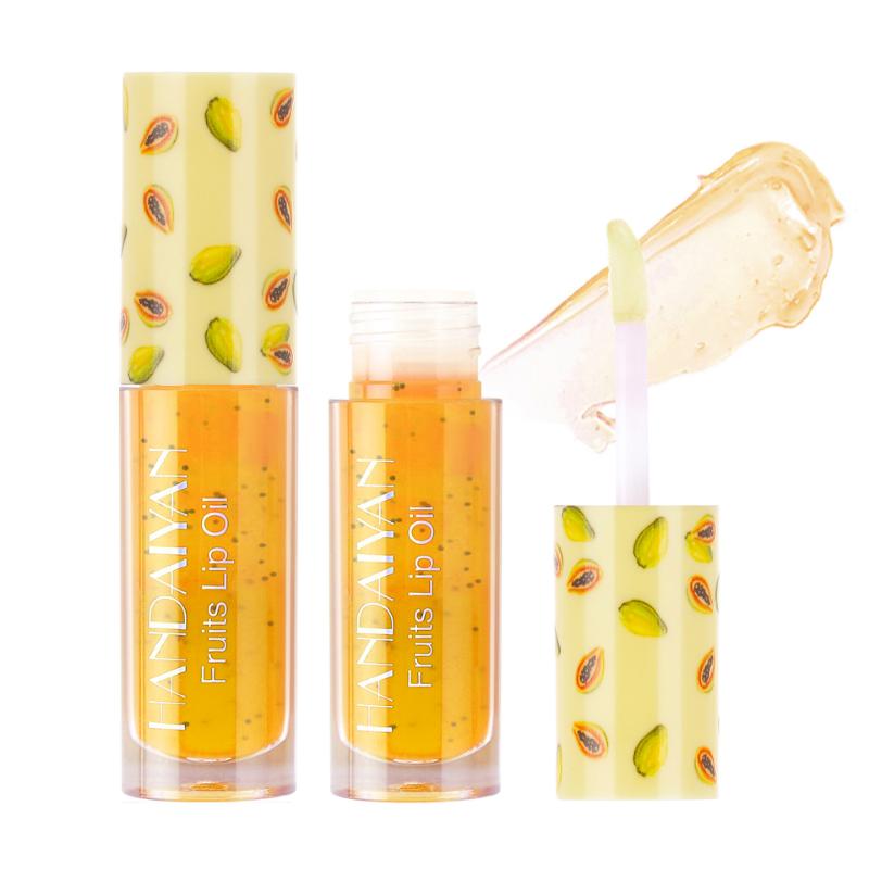 

Масло для губ фруктовой серии, увлажняющий прозрачный отшелушивающий бальзам для губ