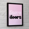 The Doors Logo Framed Poster