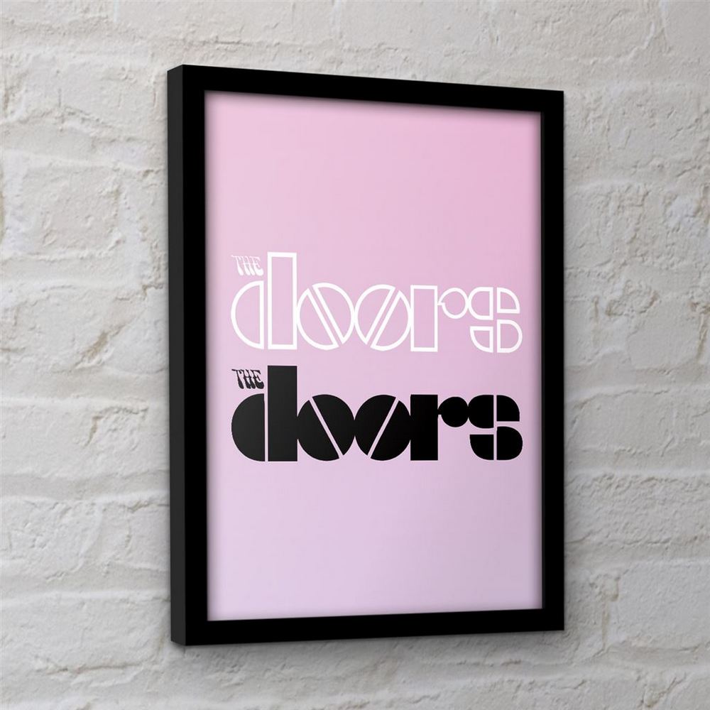 The Doors Logo Framed Poster