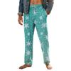 Men's Home Soft Pajama Pants Drawstring With Pockets Casual Sports Pants