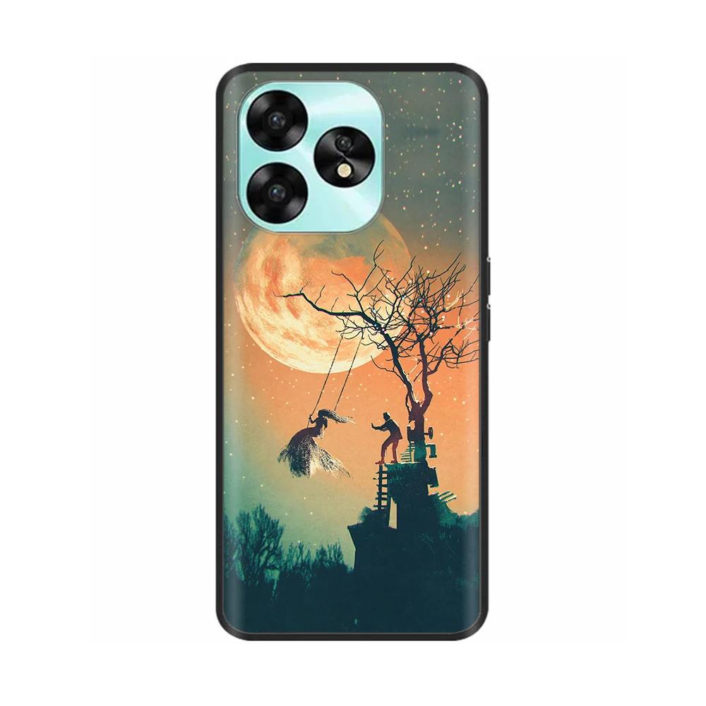 

Для UMIDIGI A15 Чохол A15C Coque Модний Милий Чорний М який Силіконовий Чохли для Телефона Для UMIDIGI A15C Funda A 15 UMIDIGIA15 Сумки UMIDIGI A15
