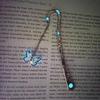 Retro Luminous Metal Bookmark Butterfly Dragonfly Bookmark Childrens Stationery Student Supplies Gift