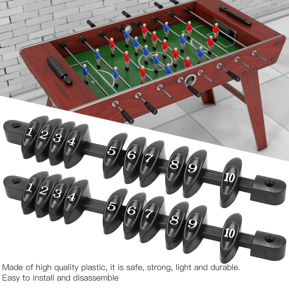 2PCS Universal Table Football Scoring Unit Length 22cm/8.7in Foosball Score Keeper Sports Game