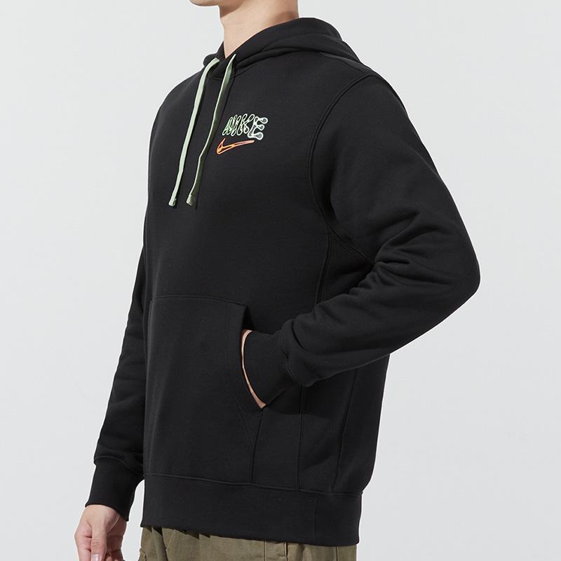 New Nike Men's Sportswear Fantasy Creature Hoodie Black DM2250-010