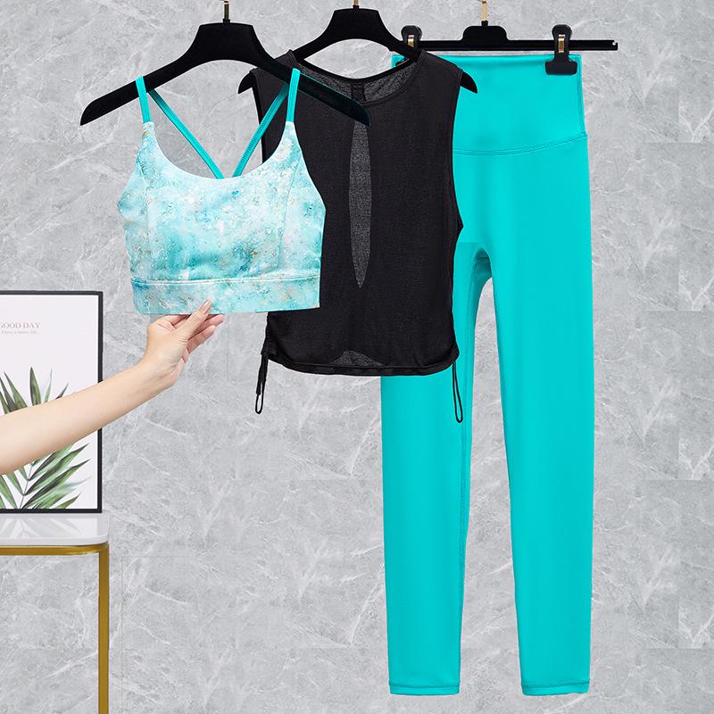 Women's High Waist Yoga and Fitness Pants Set - Peach Butt Lift Suit for Running and Pilates