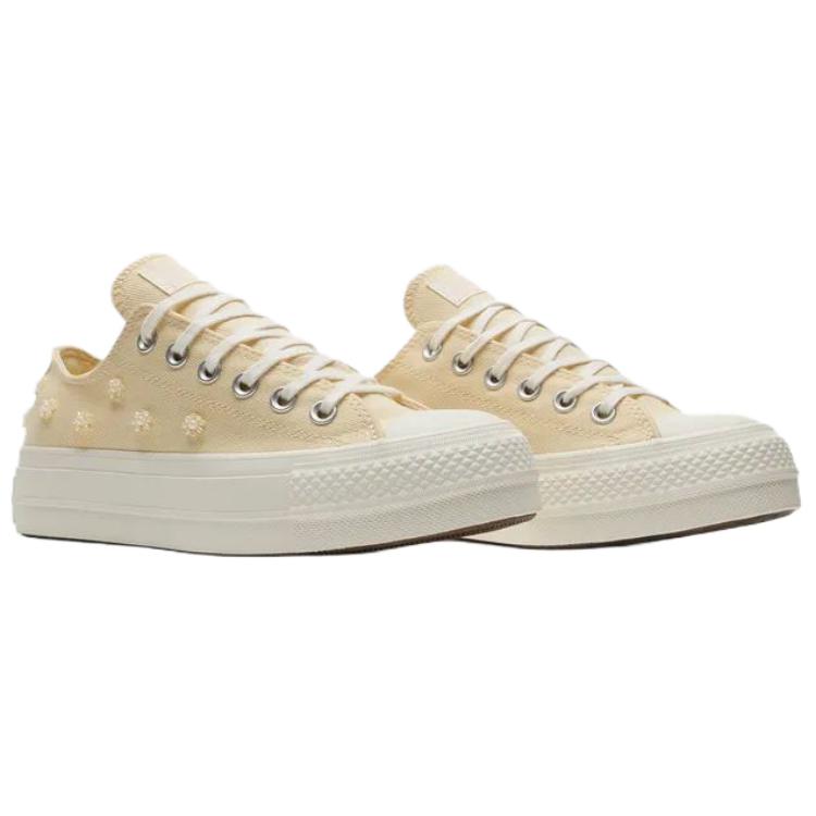 Converse All Star Lift Comfortable Fit Low Top Canvas Shoes Women sneaker Yellow A17790C