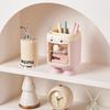 Plastic Pen Holder Multifunctional Pen Container Cartoon Storage Tank  School Office