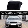 Left Side Car Rearview Mirror Cover Cap Fits Ford Focus MK2 2005 2006 2007-2008