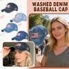 Embroidered American Independence Day Flag Baseball Cap, Unisex Baseball Cap, Patriotic-Themed Sun Hat, Holiday Party Outdoor Casual Hat.