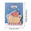 4/6pcs Christmas Note Book, Suitable for Students, Office Study Notes, Santa Claus Memos Cute Christmas Gift Message