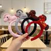 Cute Pony Plush Headband Year Of The Horse Hair Accessories Face Washing Makeup Photo Props Children'S Hair Acc