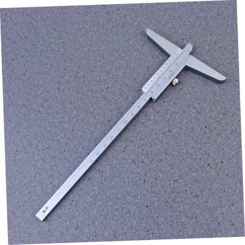POPETPOP Depth Gauge, Steel Caliper Ruler, Micrometer, Manual Caliper, Depth Measuring Tool, Caliper Tool, Electronic Digital Caliper, Digital Depth G
