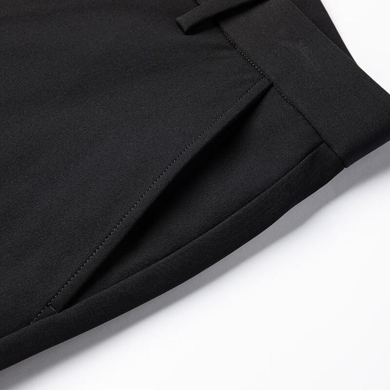 Yaya Men's Thickened Goose Down Straight-Leg Casual Winter Pants