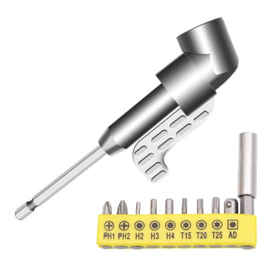 

1 комплект адаптера для электрической дрели с 12 отверточным сверлом 105 градусов B