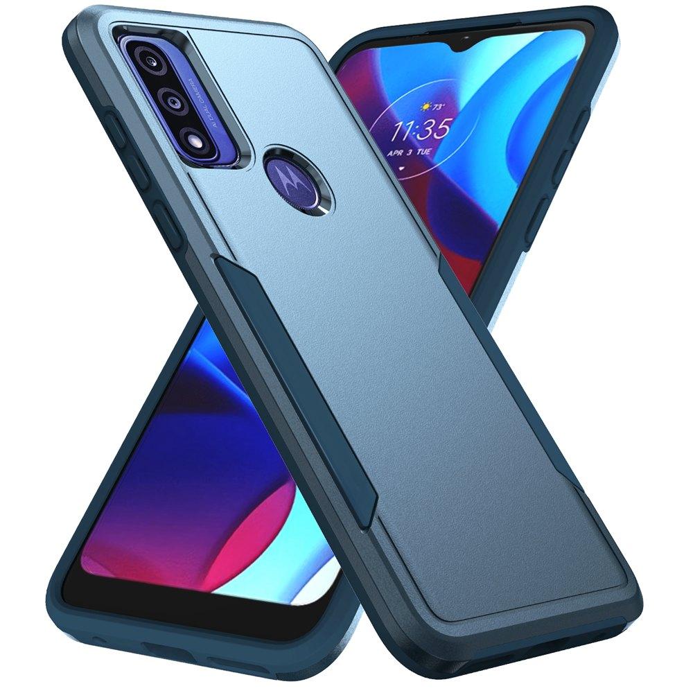 

Fit Moto G Play Case Shockproof Hybrid Case Dual Layer Hard Cover for Moto G Power /G Pure Cases with Screen Protector PC TPU&Case & Screen Protector