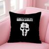 B-Bohse O-Onkelz Cushion Cover Comfortable Reversible Pillow Cover Ideal for Car Sofa Bedroom & Beyond