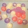 Xiaomi 10/20 LEDS Cotton Ball Garlands Fairy Lights String Battery Power Christmas Outdoor Navidad Garden Bedroom Wedding Decoration