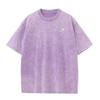 New Men's Retro Casual T-Shirt - Street Style Cotton Short-Sleeved Acid-Washed Shirt - Daily Commuting Couple T-Shirt