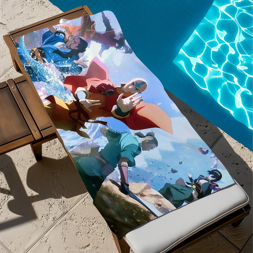 Towel Beach A-avatarS-ES Bath Quick-Drying Lightweight Portable Sauna Camping Swim Last Airbender Pool Aang Travel